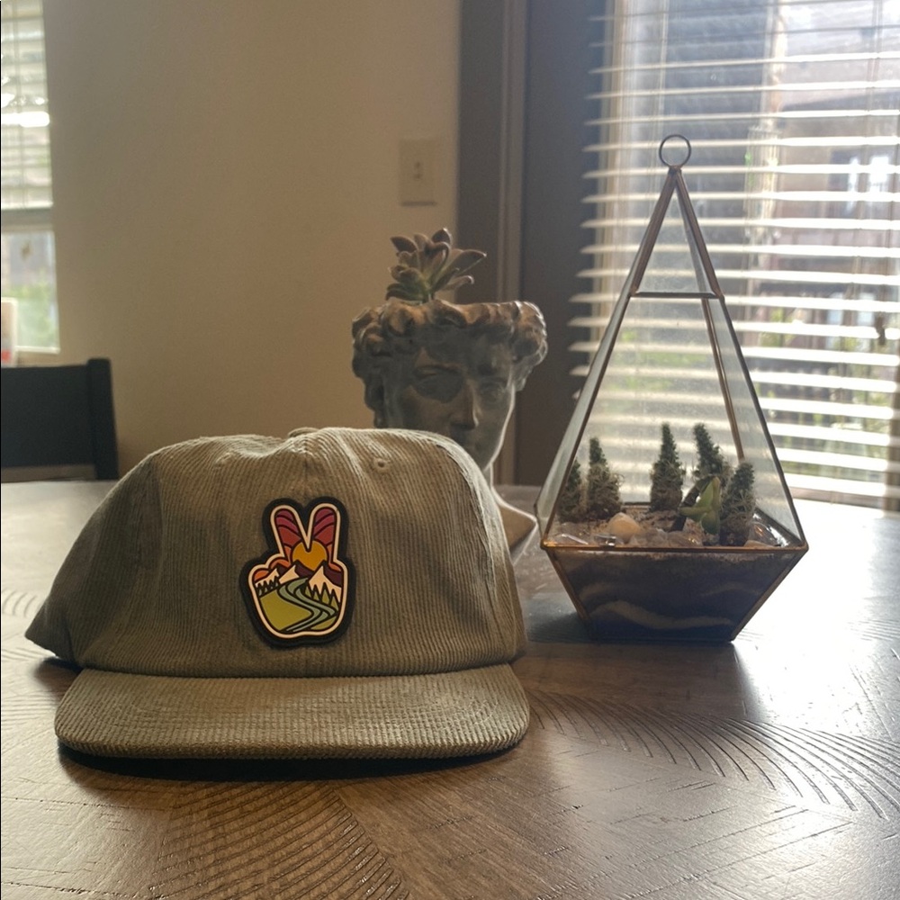 Mint Green Corduroy Cap from Colorado